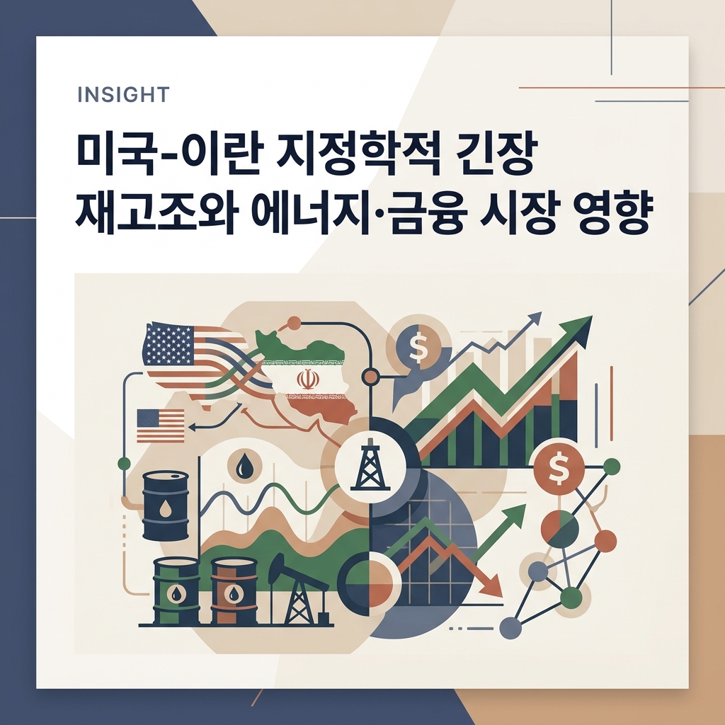 ai thumbnail branding 미국 이란 지정학적 긴장 재고조와 에너지·금융 시장 영향 1787605317