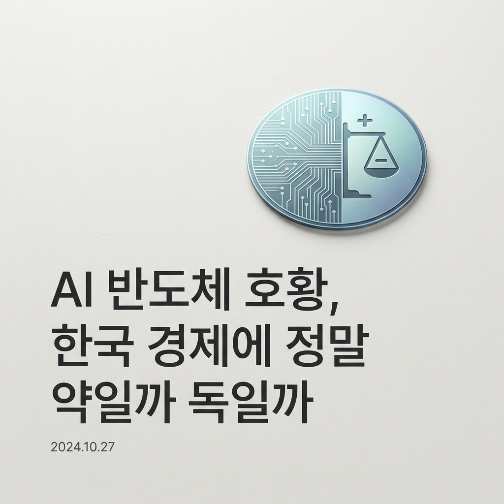 ai thumbnail minimal AI 반도체 호황 한국 경제에 정말 약일까 독일까 1787781702