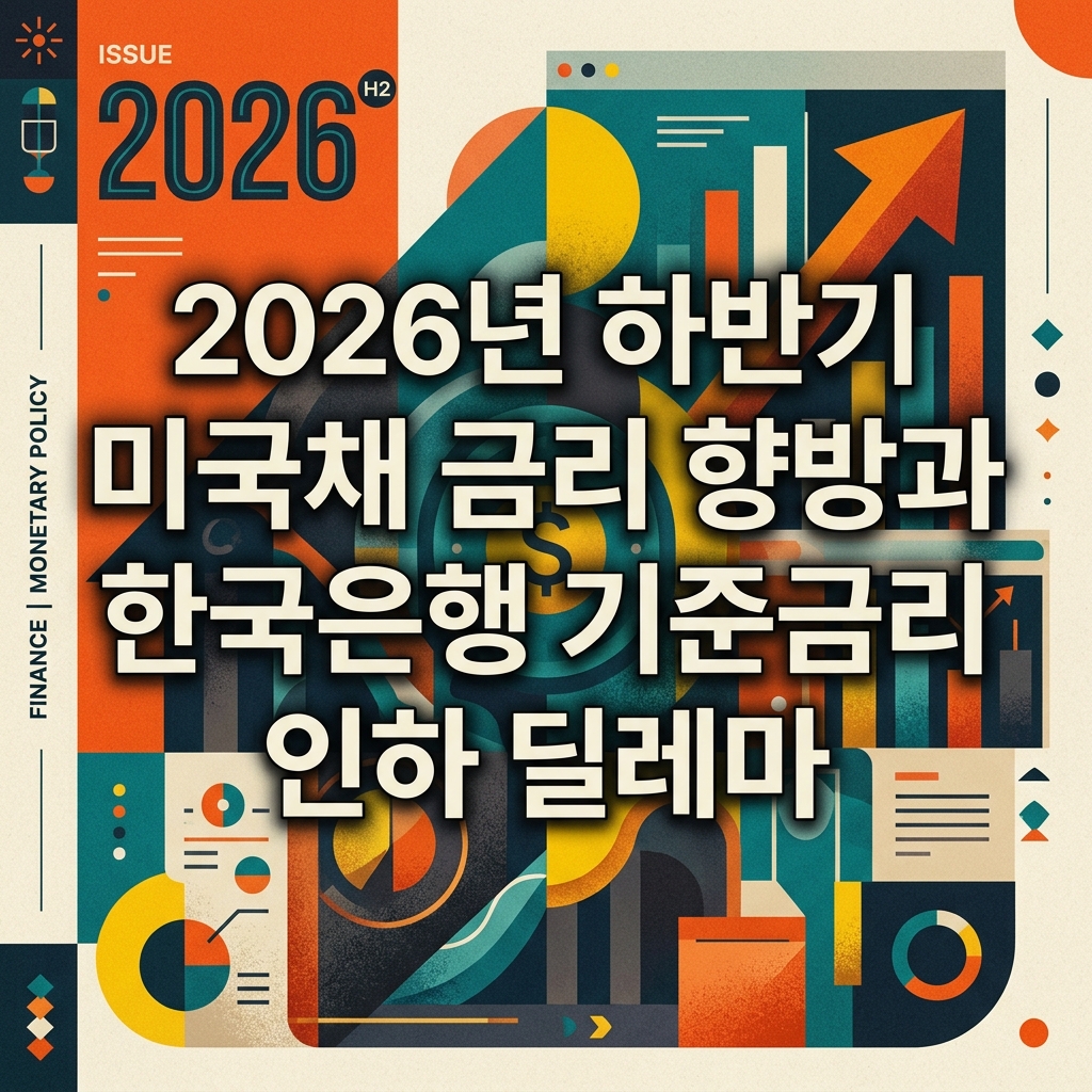 ai thumbnail poster 2026년 하반기 미국채 금리 향방과 한국은행 기준금리 인하 딜레마 1787628797