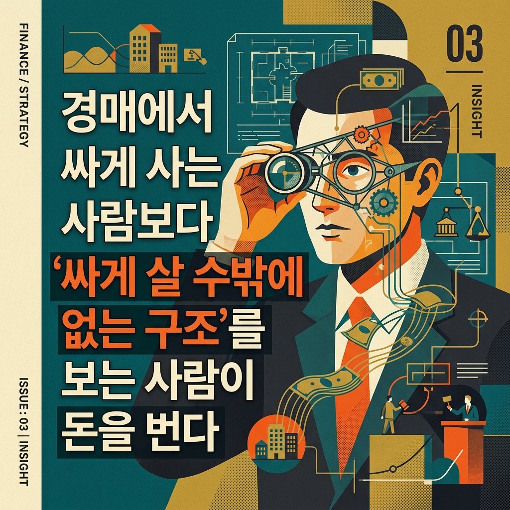 ai thumbnail poster 경매에서 싸게 사는 사람보다 ‘싸게 살 수밖에 없는 구조를 보는 사람이 돈을 번다 1786687215