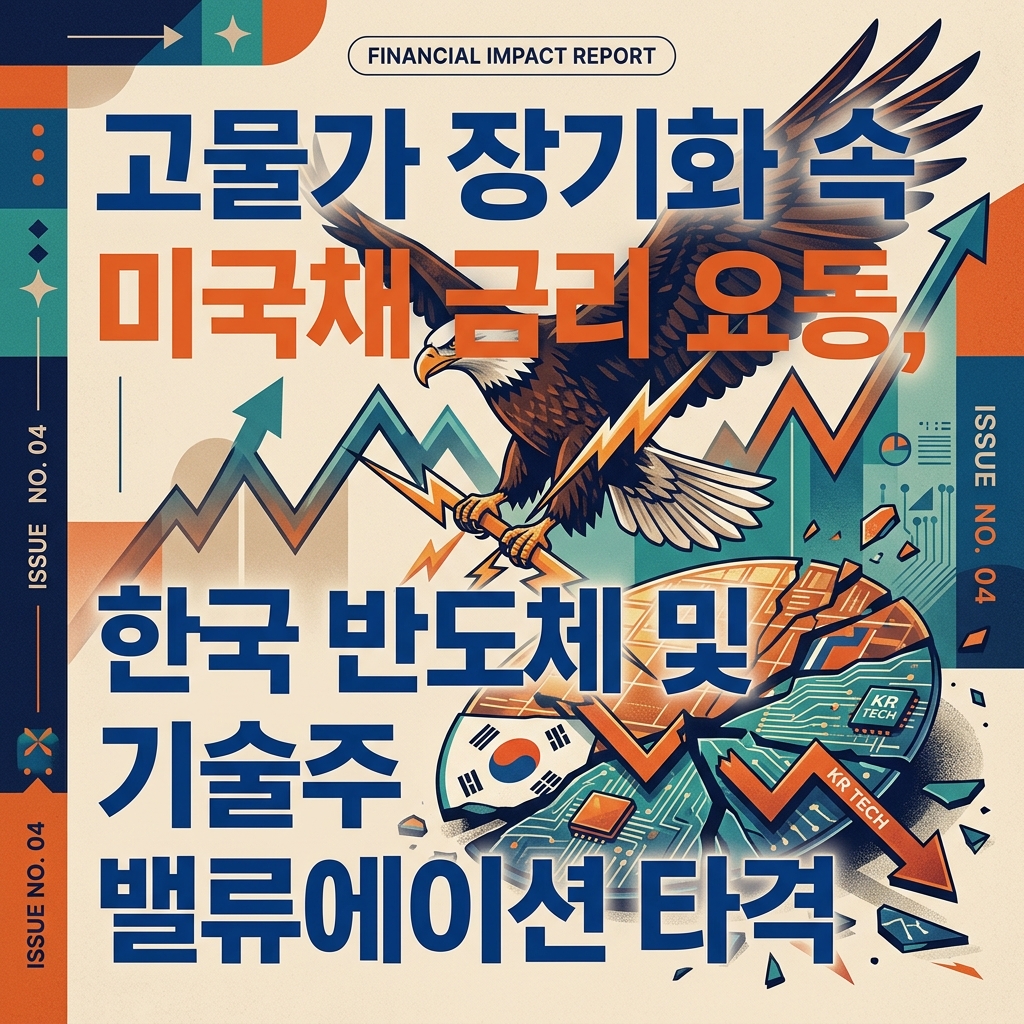 ai thumbnail poster 고물가 장기화 속 미국채 금리 요동 한국 반도체 및 기술주 밸류에이션 타격 1787628132