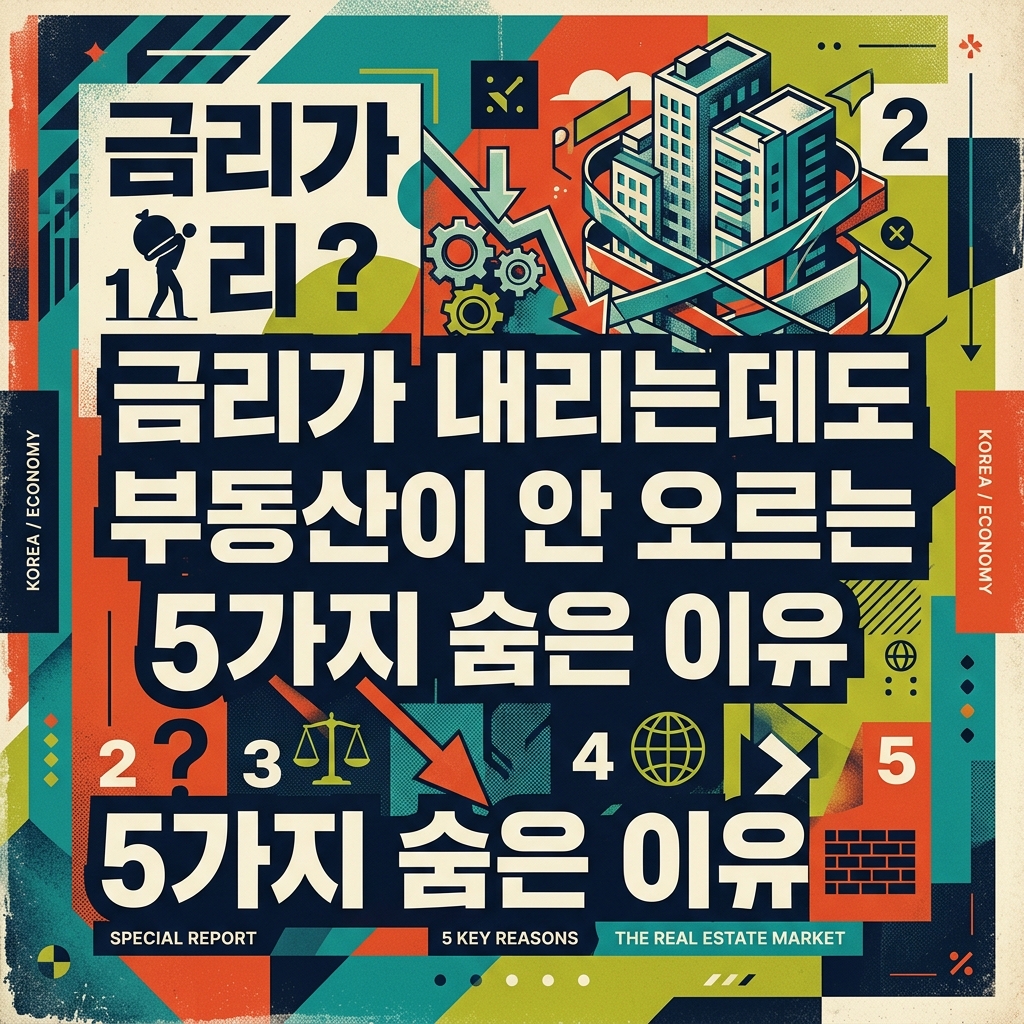 ai thumbnail poster 금리가 내리는데도 부동산이 안 오르는 5가지 숨은 이유 1786684070