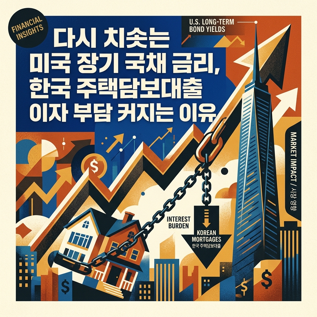 ai thumbnail poster 다시 치솟는 미국 장기 국채 금리 한국 주택담보대출 이자 부담 커지는 이유 1787611632