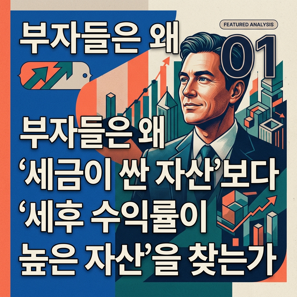 ai thumbnail poster 부자들은 왜 ‘세금이 싼 자산보다 ‘세후 수익률이 높은 자산을 찾는가 1786684510