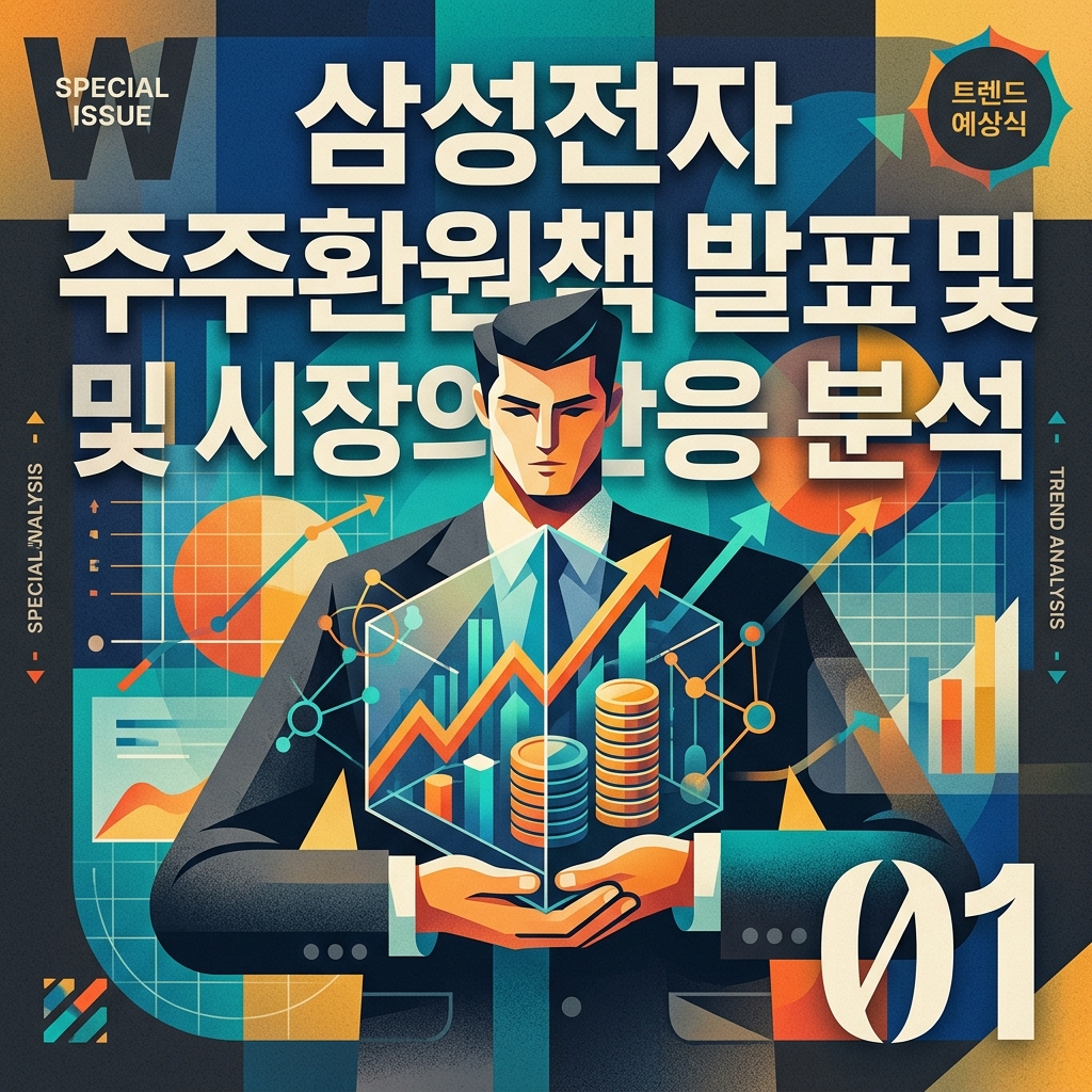 ai thumbnail poster 삼성전자 주주환원책 발표 및 시장의 반응 분석 1787628672