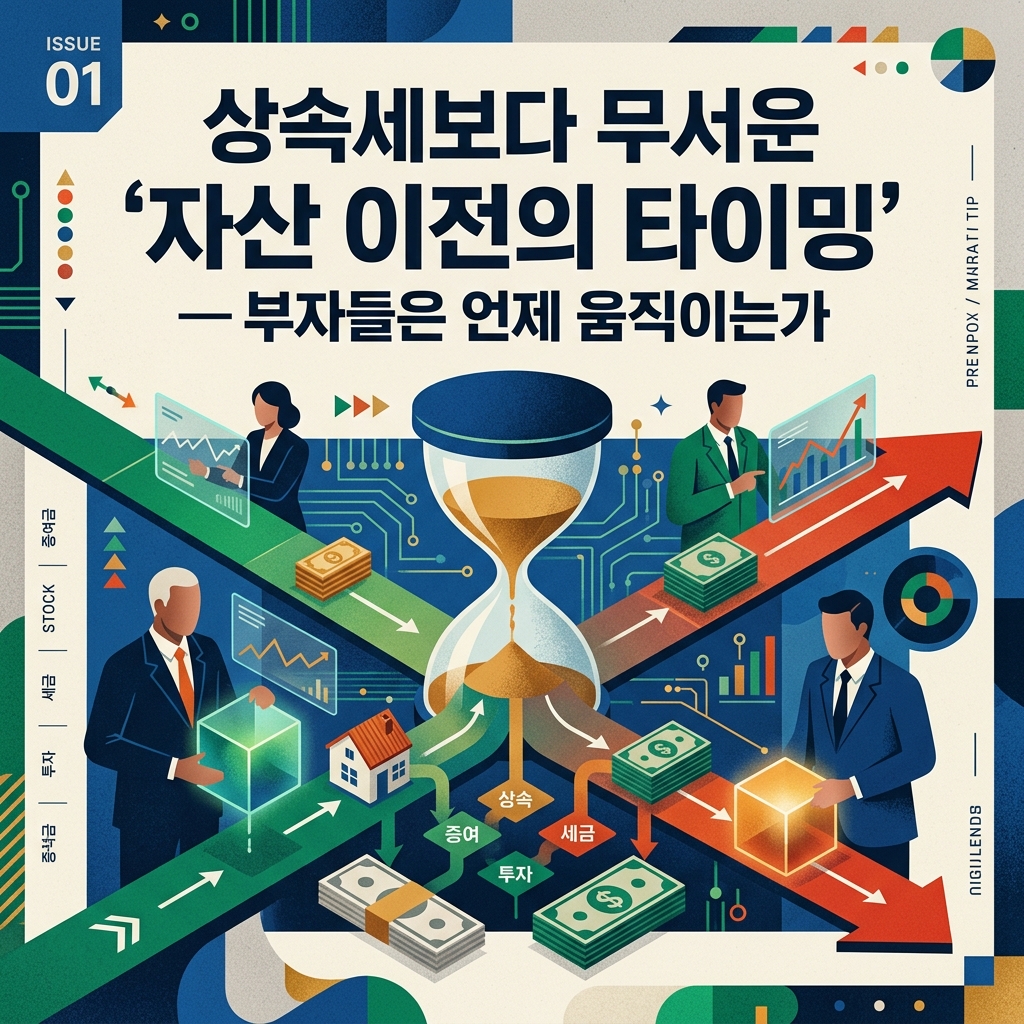 ai thumbnail poster 상속세보다 무서운 ‘자산 이전의 타이밍 — 부자들은 언제 움직이는가 1786687556