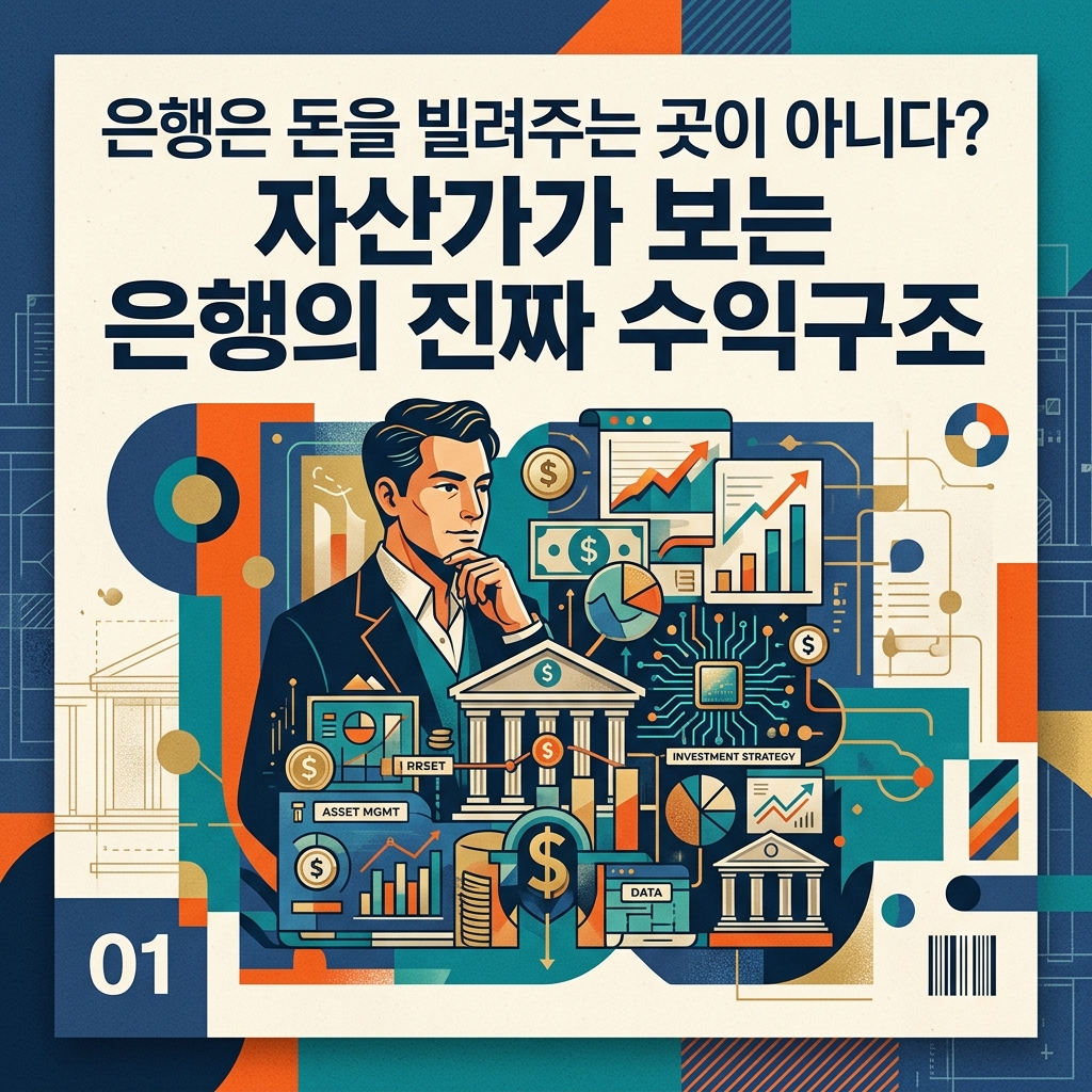 ai thumbnail poster 은행은 돈을 빌려주는 곳이 아니다 자산가가 보는 은행의 진짜 수익구조 1786683917