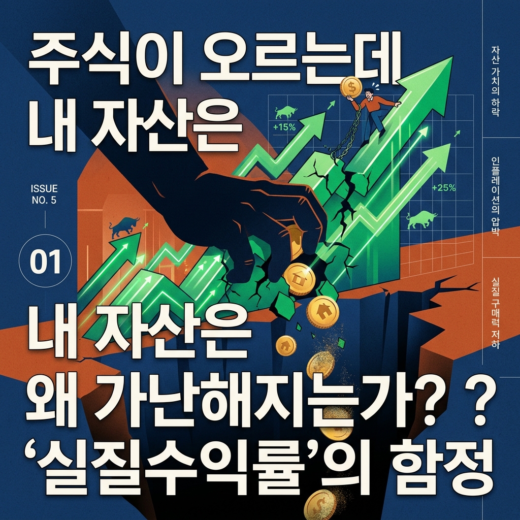 ai thumbnail poster 주식이 오르는데 내 자산은 왜 가난해지는가 ‘실질수익률의 함정 1786685056