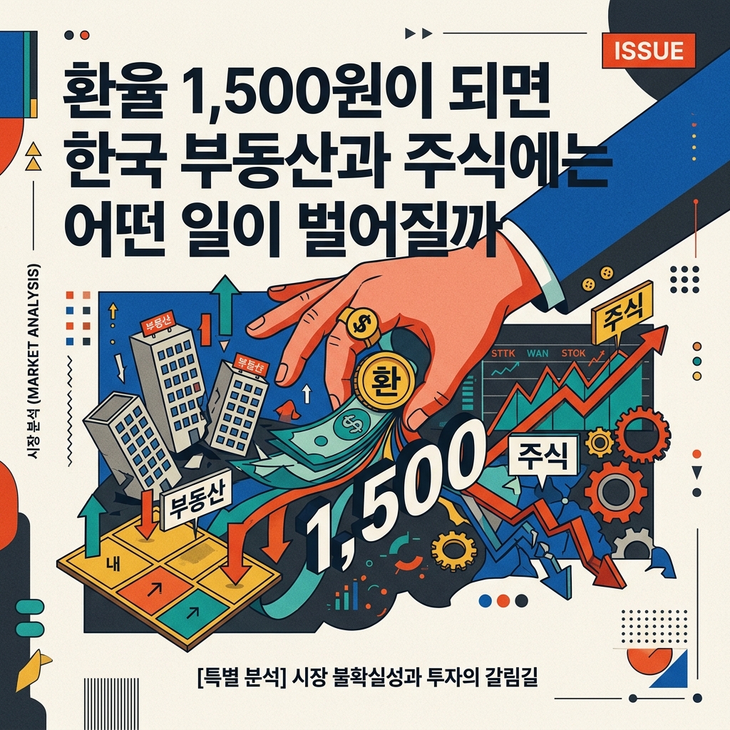 ai thumbnail poster 환율 1500원이 되면 한국 부동산과 주식에는 어떤 일이 벌어질까 1786685167
