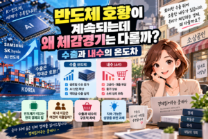 반도체 호황이 계속되는데 왜 체감경기는 다를까? 수출과 내수의 온도차 3 ChatGPT Image 2026년 9월 18일 오전 07 30 57
