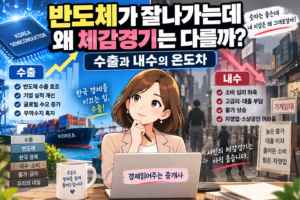 반도체가 잘나가는데 왜 체감경기는 다를까? 수출과 내수의 온도차 2 ChatGPT Image 2026년 9월 18일 오후 06 05 48