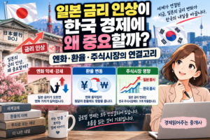 일본 금리 인상이 한국 경제에 왜 중요할까? 엔화·환율·주식시장의 연결고리 6 ChatGPT Image 2026년 9월 18일 오후 06 07 35