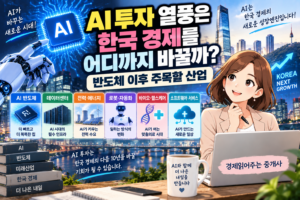 AI 투자 열풍은 한국 경제를 어디까지 바꿀까? 반도체 이후 주목할 산업 1 ChatGPT Image 2026년 9월 18일 오후 06 09 25