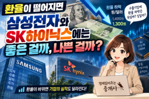 환율이 떨어지면 삼성전자와 SK하이닉스에는 좋은 걸까, 나쁜 걸까? 2 ChatGPT Image 2026년 9월 19일 오후 08 15 44