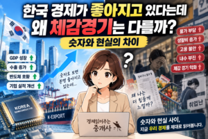 한국 경제가 좋아지고 있다는데 왜 체감경기는 다를까? 숫자와 현실의 차이 4 ChatGPT Image 2026년 9월 19일 오후 08 17 44