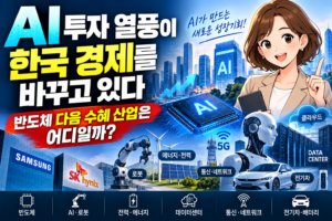 AI 투자 열풍이 한국 경제를 바꾸고 있다, 반도체 다음 수혜 산업은 어디일까? 5 ChatGPT Image 2026년 9월 20일 오후 09 48 44