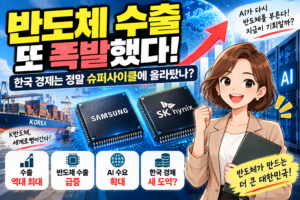 반도체 수출 또 폭발했다, 한국 경제는 정말 슈퍼사이클에 올라탔나? 3 ChatGPT Image 2026년 9월 23일 오전 07 35 55 1