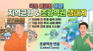 지역균형 성장과 초광역권 산업 생태계 1 Gemini Generated Image 8qkrdd8qkrdd8qkr