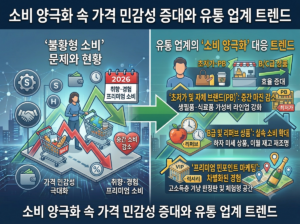 소비 양극화 속 가격 민감성 증대와 유통 업계 트렌드 5 Gemini Generated Image v7i90ev7i90ev7i9