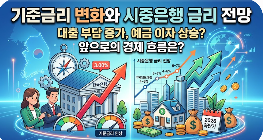 기준금리 변화와 시중은행 금리전망 1 스크린샷 2026 09 01 060738