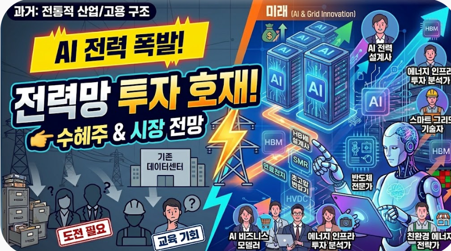 AI 및 데이터센터 전력 수요 급증에 따른 전력망 투자 호재 1 스크린샷 2026 09 05 203833