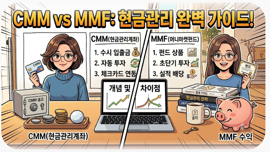 CMM(현금관리계좌)과 MMF의 개념 및 차이점 1 스크린샷 2026 09 11 062130