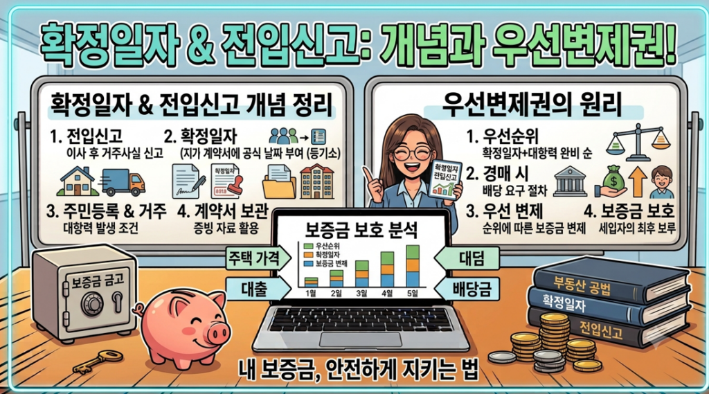 확정일자와 전입신고의 개념 및 우선변제권 원리 1 스크린샷 2026 09 11 064511